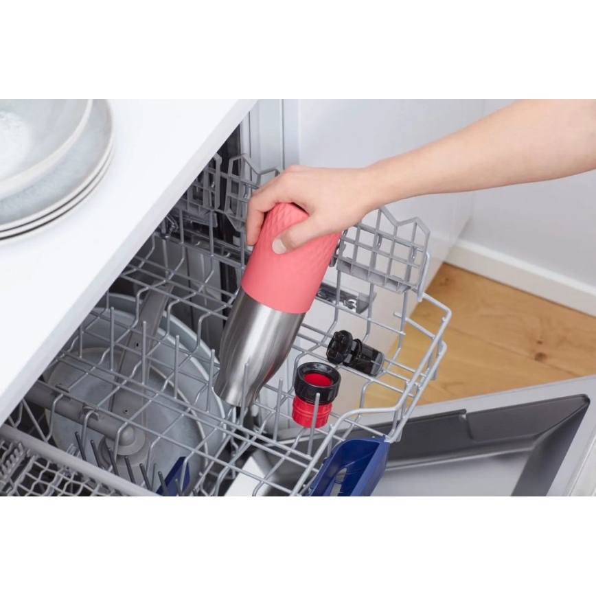 Tefal - Üveg 500 ml BLUDROP rozsdamentes/rózsaszín