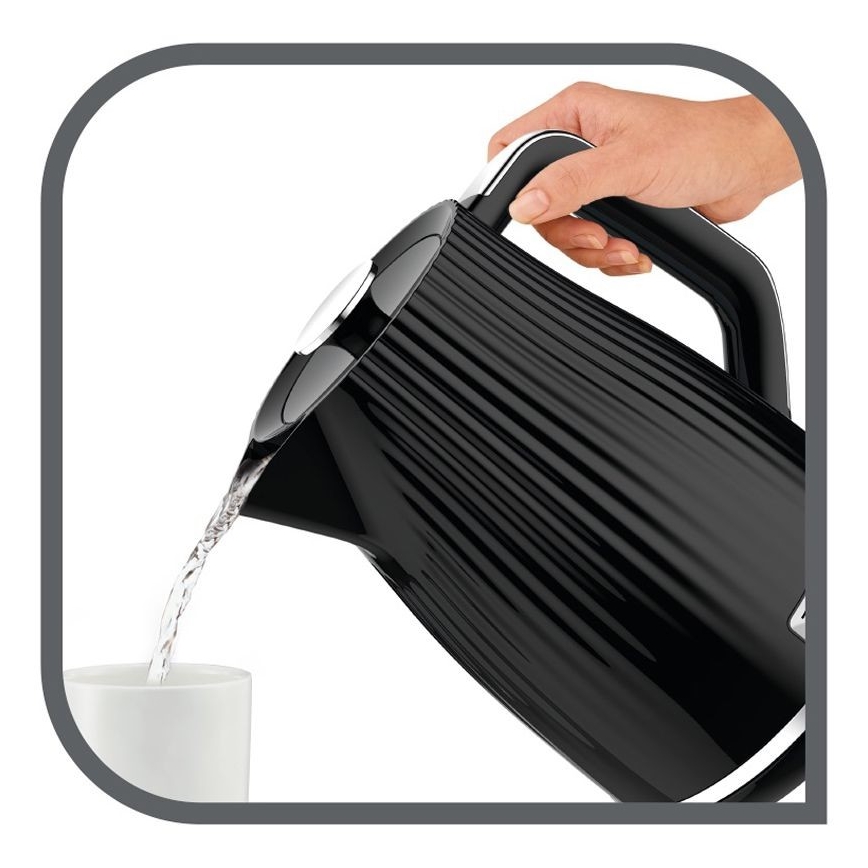 Tefal - Vízforraló LOFT 1,7 l 2400W/230V fekete