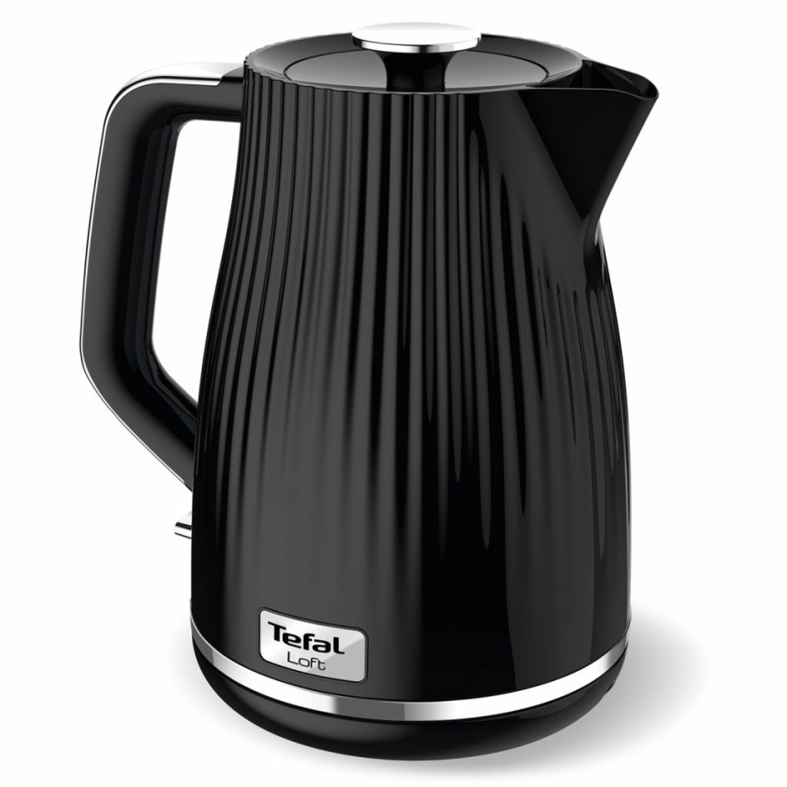Tefal - Vízforraló LOFT 1,7 l 2400W/230V fekete