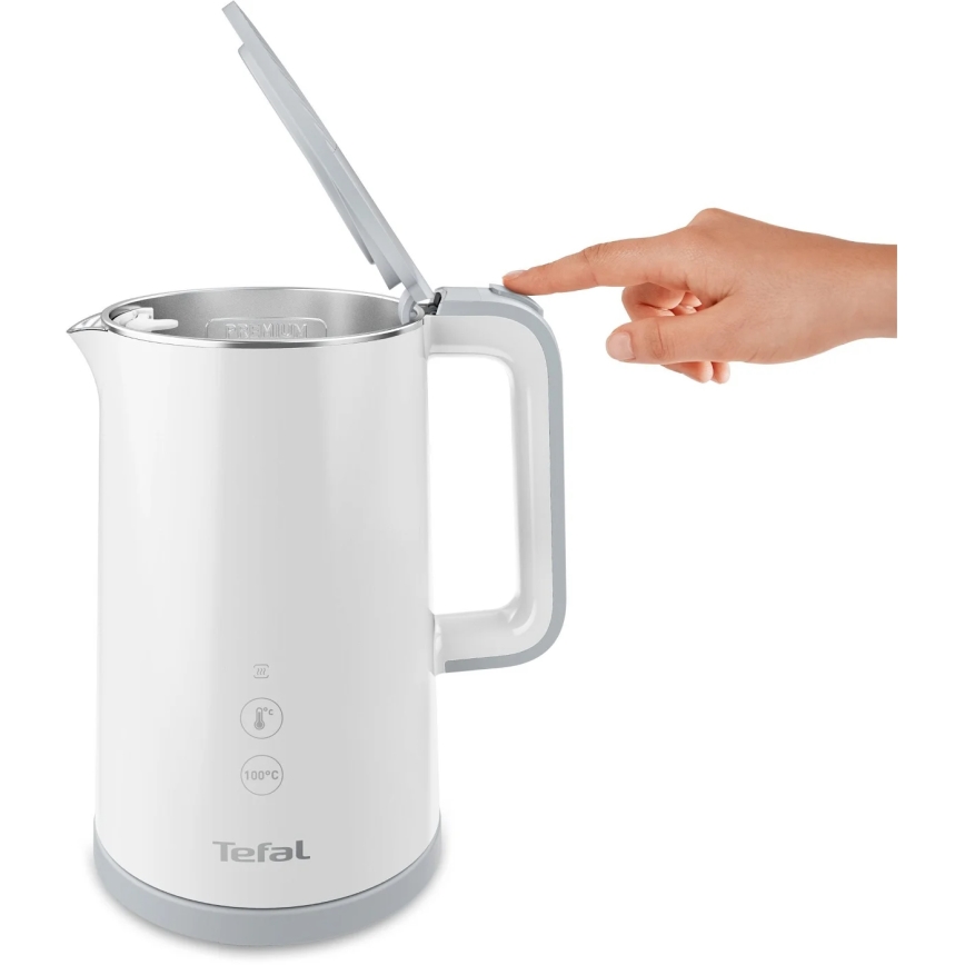 Tefal - Vízforraló SENSE 1,5 l 1800W/230V fehér