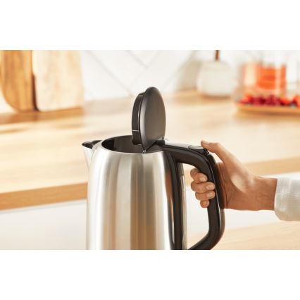 Tefal - Vízforraló SUBITO 1,7l 2400W/230V rozsdamentes/fekete