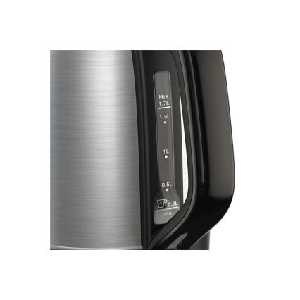 Tefal - Vízforraló SUBITO 1,7l 2400W/230V rozsdamentes/fekete
