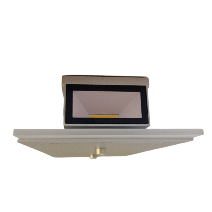 Telefunken 307704TF - LED Kültéri fali lámpa 2xLED/3W/230V IP44 ezüst