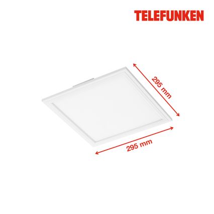 Telefunken 308606TF - LED mennyezeti panel érzékelővel LED/13W/230V