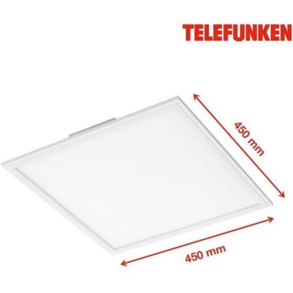 Telefunken 308806TF - LED Mennyezeti panel érzékelővel LED/25W/230V 4000K