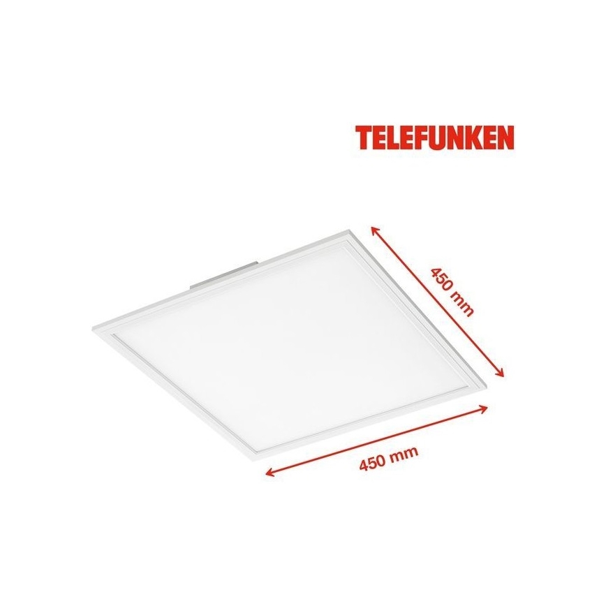 Telefunken 308806TF - LED Mennyezeti panel érzékelővel LED/25W/230V 4000K