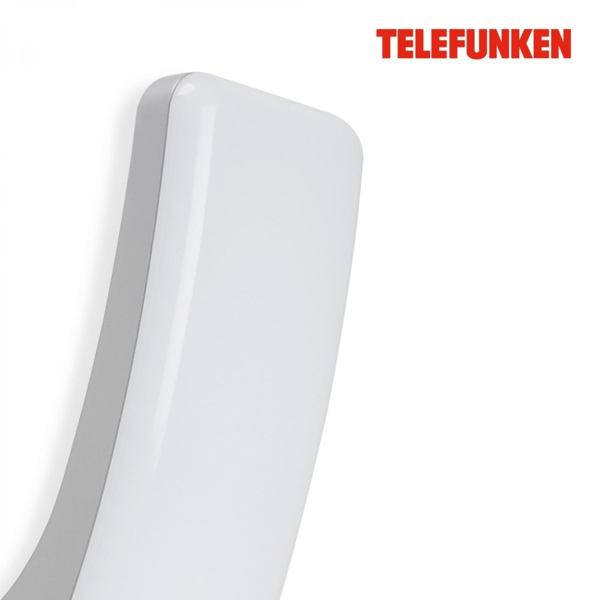 Telefunken 311604TF - LED Kültéri fali lámpa LED/15W/230V IP44 ezüst