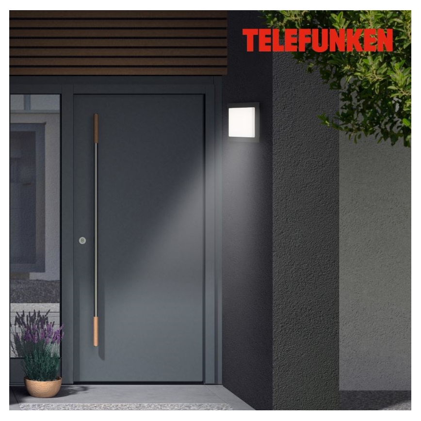 Telefunken 314605TF - LED Kültéri fali lámpa LED/15W/230V IP44