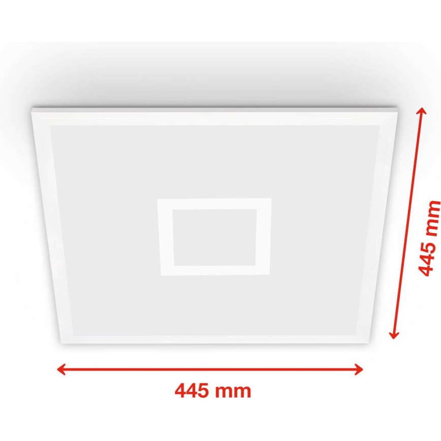 Telefunken 319106TF - RGBW Dimmelhető mennyezeti lámpa LED/24W/230V 2700-6500K fehér + távirányítás