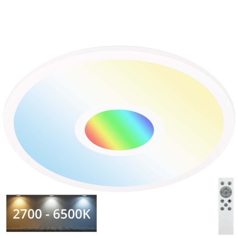 Telefunken 319306TF - LED RGBW Dimmelhető lámpa LED/22W/230V 2700-6500K + távirányítás