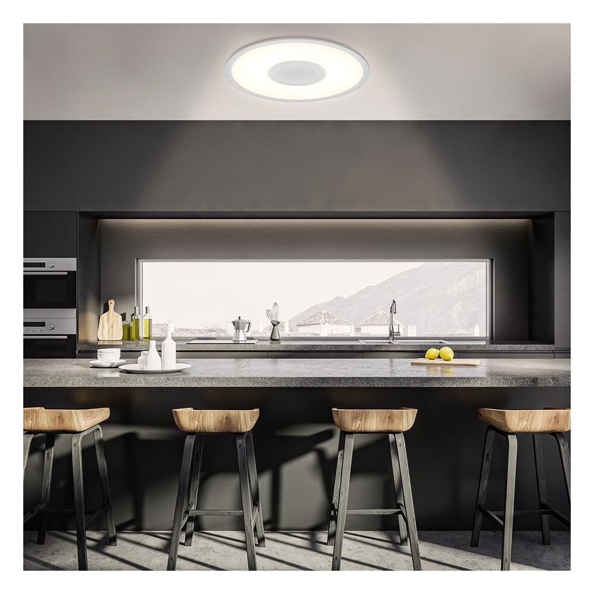 Telefunken 320104TF - LED RGBW dimmelhető mennyezeti lámpa LED/21W/230V 3000-6500K átm. 45 cm + távirányítóval