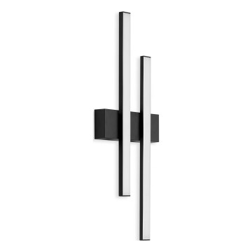 Telefunken - LED kültéri fali lámpatest 2xLED/4W/230V IP44 fekete