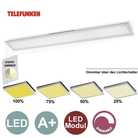 Telefunken - LED Szabályozható panel 1xLED/24W/230V