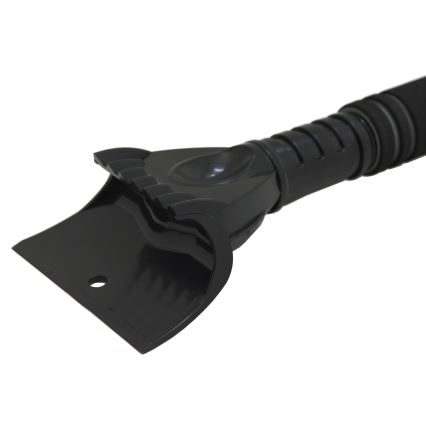 Teleszkópos autókaparó seprűvel, 100 cm, fekete/ezüst