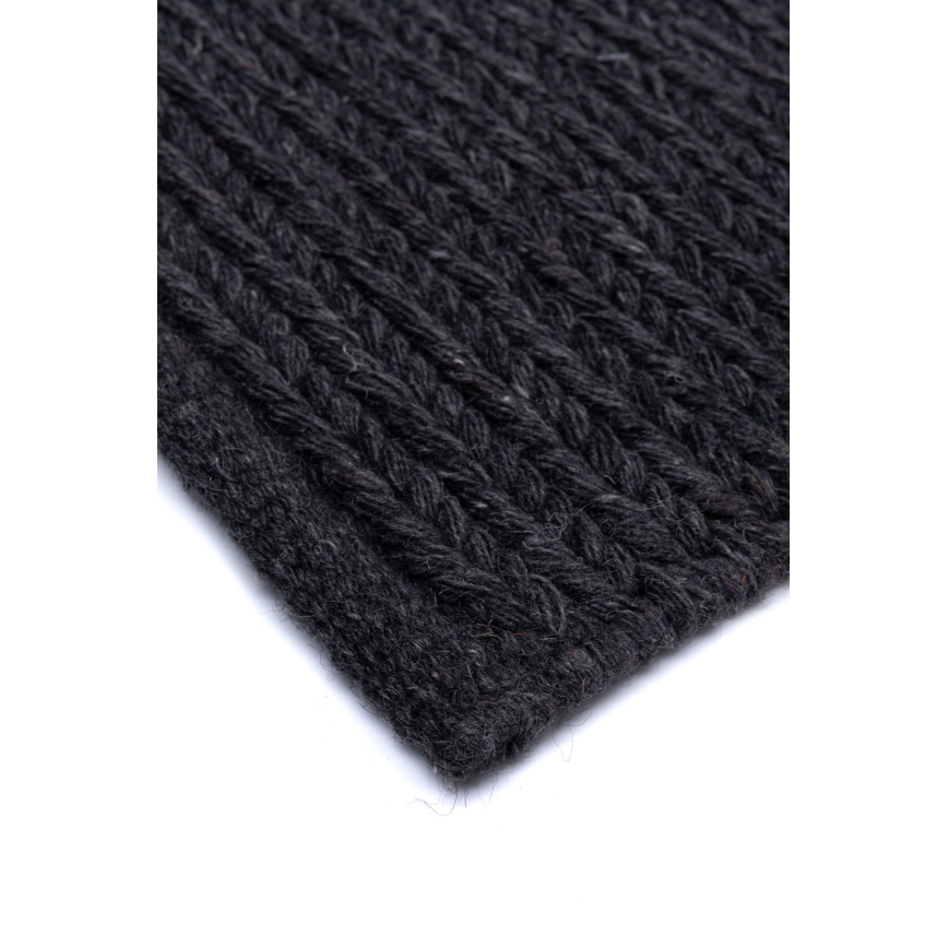 Természetes FIR WOOL szőnyeg 160x230 cm 2600 g/m2 antracit