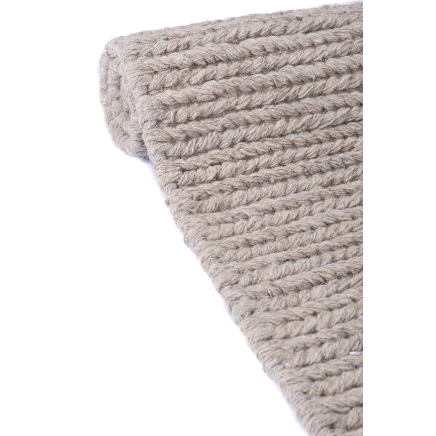 Természetes szőnyeg FIR WOOL 200x300 cm 2600 g/m2 bézs