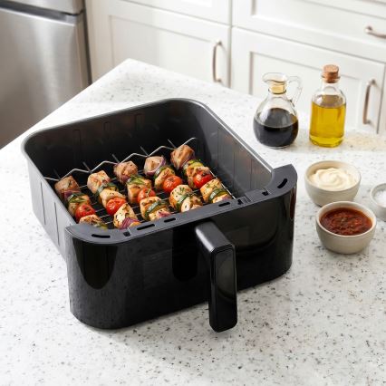 TESLA Electronics AirCook - Háromzónás forrólevegős fritőz 14,5 l 2800W/230V fekete