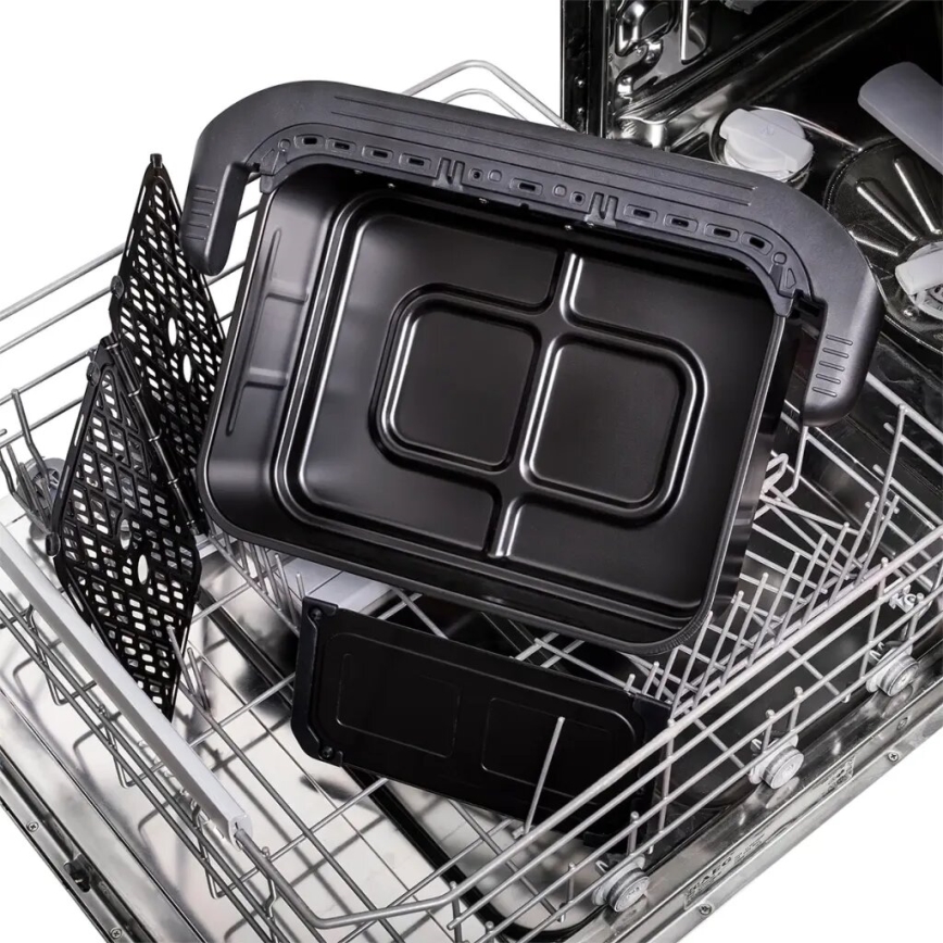 TESLA Electronics AirCook - Multifunkcionális, dupla digitális forrólevegős fritőz 10 l 2400W/230V