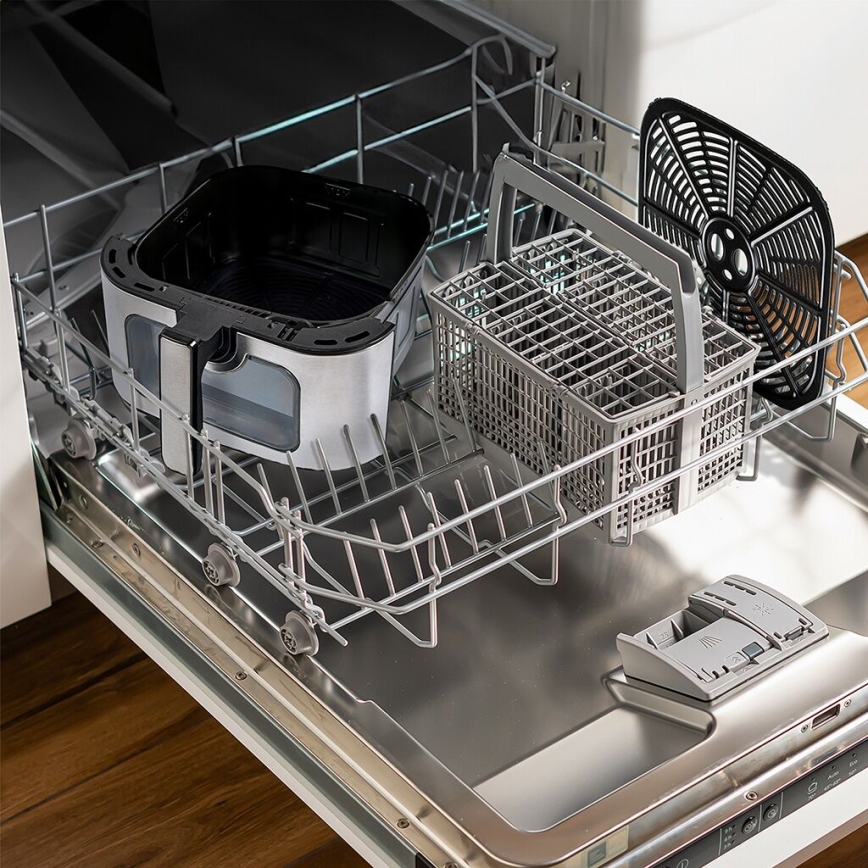 TESLA Electronics AirCook - Okos, multifunkcionális digitális forrólevegős fritőz 9 l 1700W/230V Wi-Fi