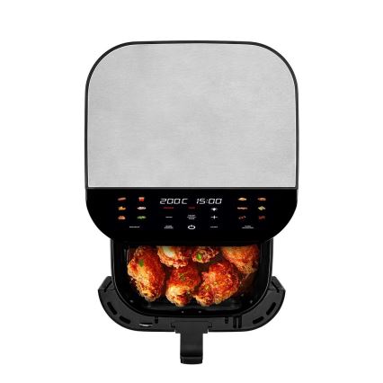 TESLA Electronics AirCook - Okos, multifunkcionális digitális forrólevegős fritőz 9 l 1700W/230V Wi-Fi