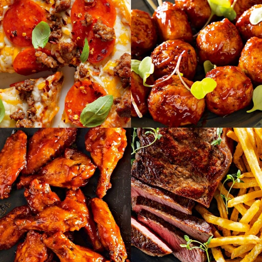 TESLA Electronics AirCook - Többfunkciós digitális forró levegős sütő 5 l 1500W/230V