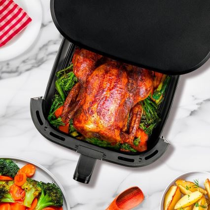 TESLA Electronics AirCook - Többfunkciós digitális forró levegős sütő 7 l 1600W/230V