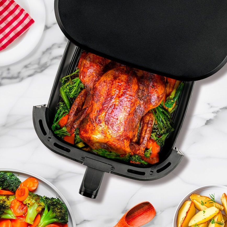 TESLA Electronics AirCook - Többfunkciós digitális forró levegős sütő 7 l 1600W/230V