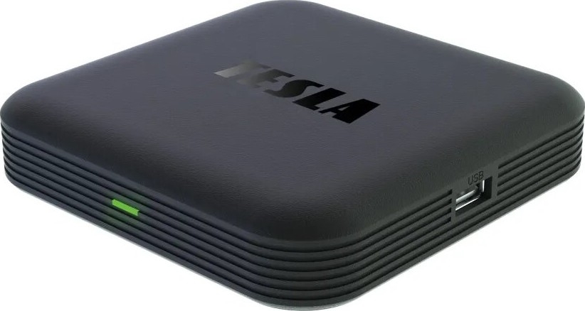 TESLA Electronics MediaBox - UHD multimédiás lejátszó Wi-Fi-vel és távirányítóval