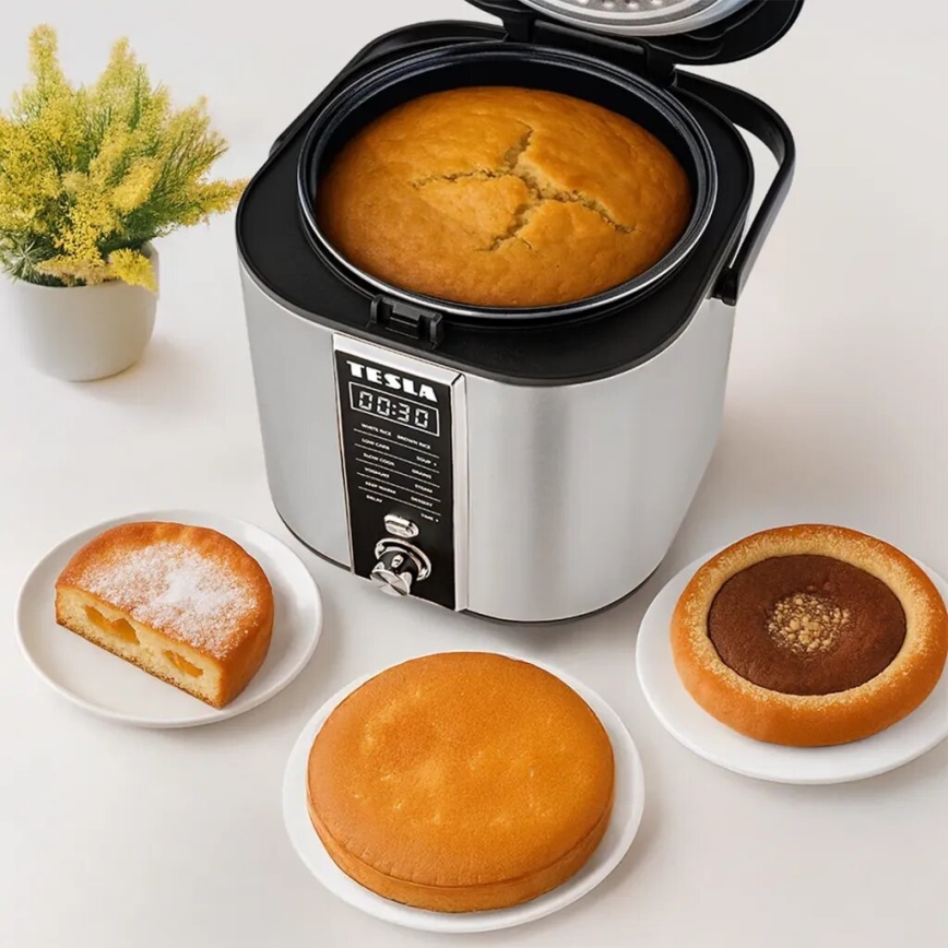 TESLA Electronics MultiCook - Multifunkciós rizsfőző 2,1 l 400W/230V