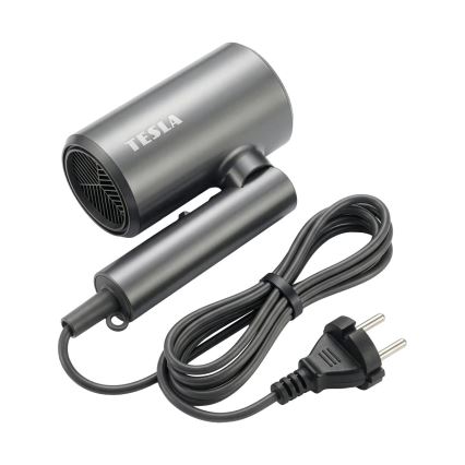TESLA Electronics MyCare - Összecsukható hajszárító 1800W/230V szürke