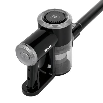 TESLA Electronics PureStar - Flexibilis vezeték nélküli pálcaporszívó 2in1 150W/2200 mAh fekete