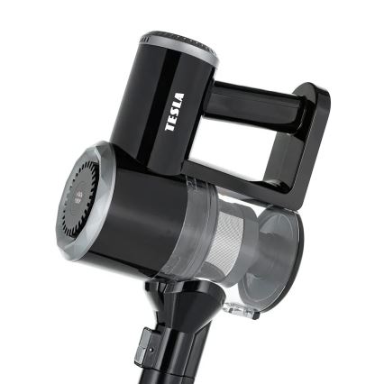 TESLA Electronics PureStar - Flexibilis vezeték nélküli pálcaporszívó 2in1 150W/2200 mAh fekete