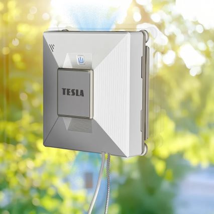 TESLA Electronics RoboStar - Intelligens ablakpucoló vízpermetezéssel 72W/230V/650 mAh Wi-Fi + távirányító