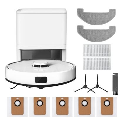 TESLA Electronics RoboStar - Intelligens robotporszívó 2in1 2600 mAh Wi-Fi fehér