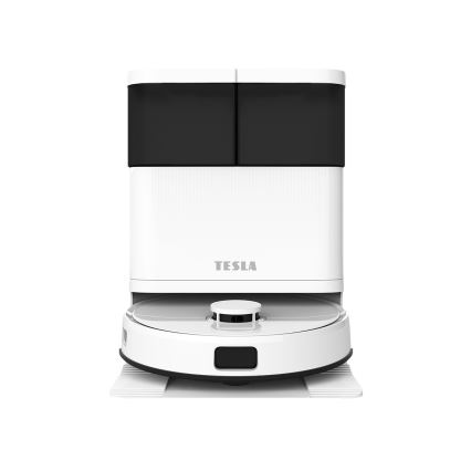 TESLA Electronics RoboStar - Okos, 3 az 1-ben robotporszívó, 5200 mAh, Wi-Fi, fehér