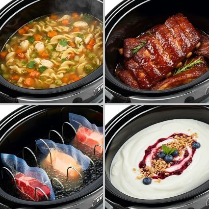 TESLA Electronics SlowCook - Lassú főzőedény 5,6 l 290W/230V