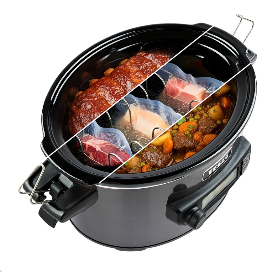 TESLA Electronics SlowCook - Lassú főzőedény 5,6 l 290W/230V