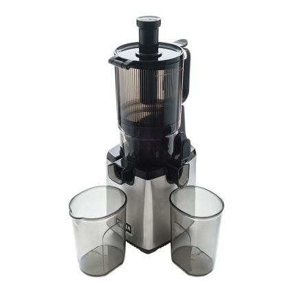 TESLA Electronics SlowJuicer Deluxe - Alacsony fordulatszámú facsaró 250W/230V rozsdamentes/fekete