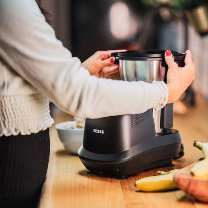 TESLA Electronics ThermoCook - Multifunkcionális konyhai robotgép 1200W/230V rozsdamentes