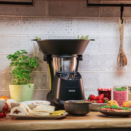TESLA Electronics ThermoCook - Multifunkcionális konyhai robotgép 1200W/230V rozsdamentes