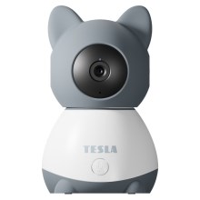 Tesla - Intelligens kamera 360 Baby Full HD 1080p 5V Wi-Fi szürke