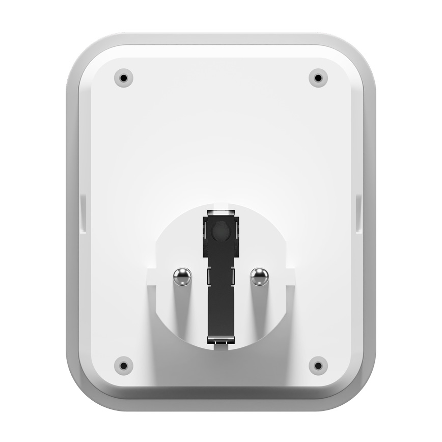 TESLA Smart - Intelligens aljzat 3690W/230V/16A 2xUSB/24W/5V Wi-Fi Tuya