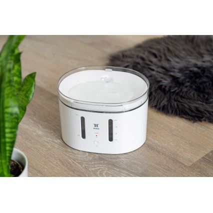TESLA Smart - Intelligens itató házi kedvenceknek UV sterilizálással 2 l 5V Wi-Fi