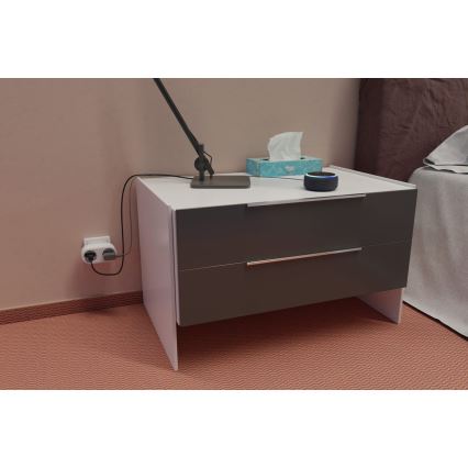 TESLA Smart - Intelligens kettős aljzat 3690W/230V/16A Wi-Fi Tuya