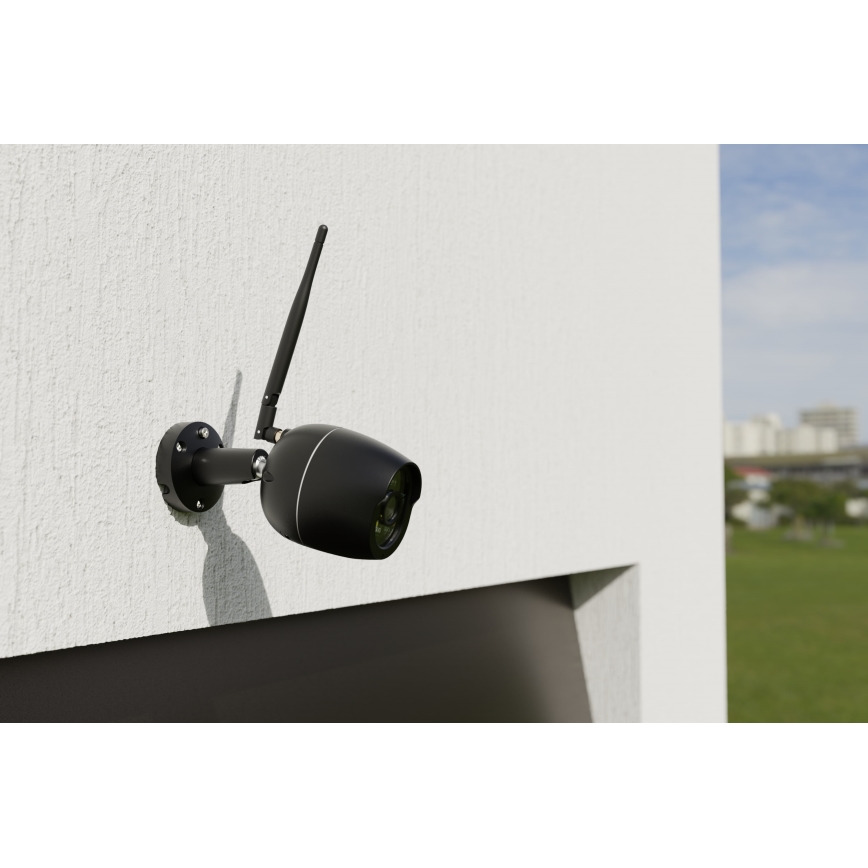 TESLA Smart - Intelligens kültéri kamera 4MPx 1440p 12V Wi-Fi IP65