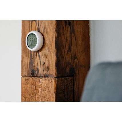 TESLA Smart - Intelligens hőmérséklet- és páratartalom érzékelő 2xAAA Zigbee