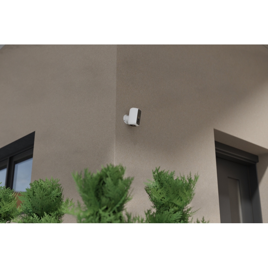 TESLA Smart - Okos kültéri kamera 2K 1296p szenzorral, 9600 mAh, 5V, Wi-Fi, IP65