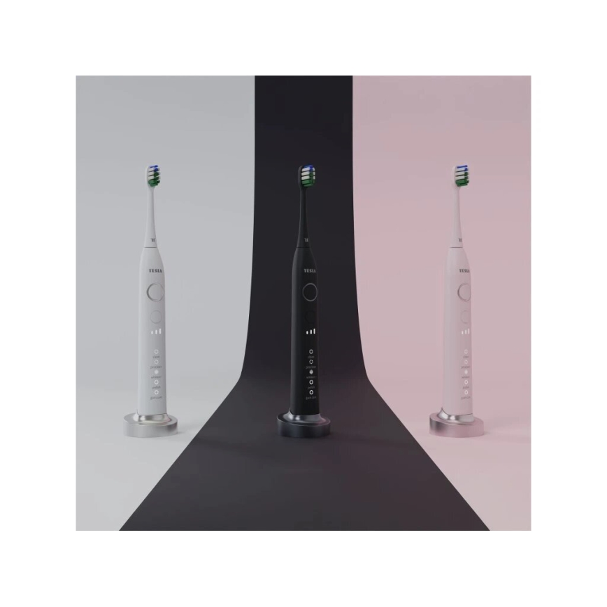 TESLA Smart - Szónikus fogkefe TS400 fekete