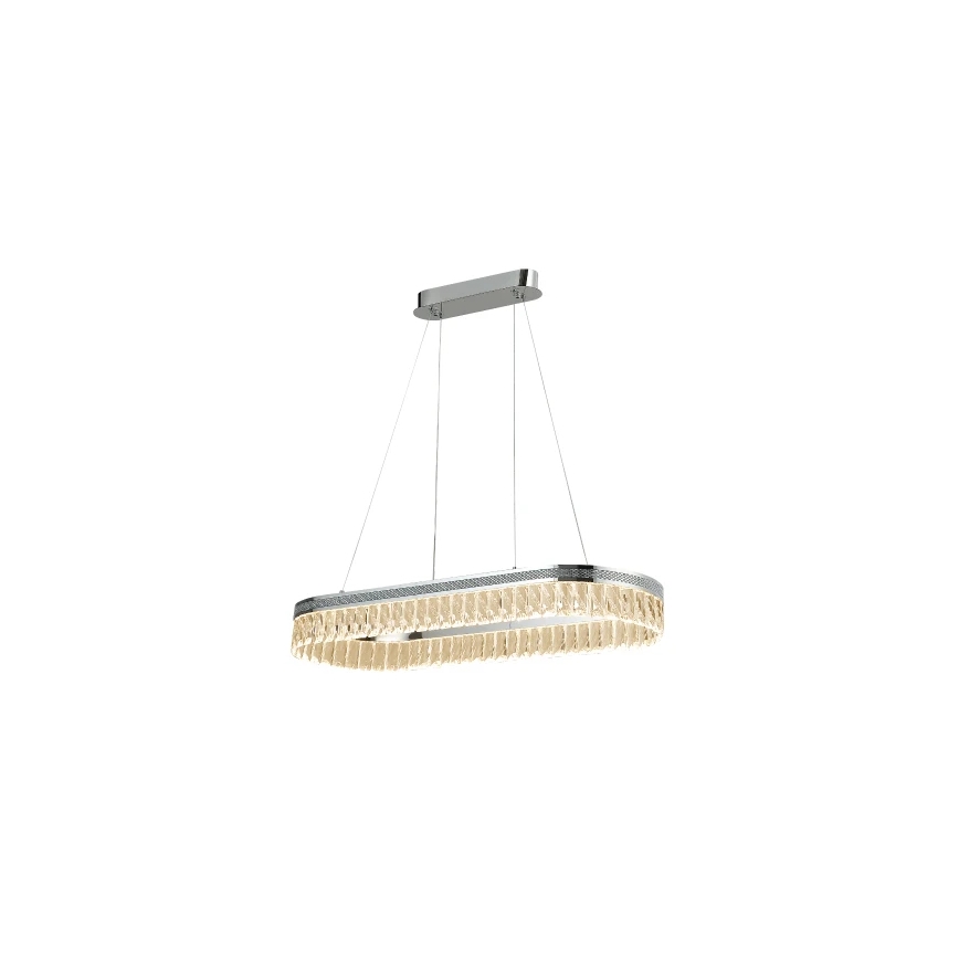 LED dimmelhető kristálycsillár kábelen THALIA LED/50W/230V 3000-6000K + távirányító