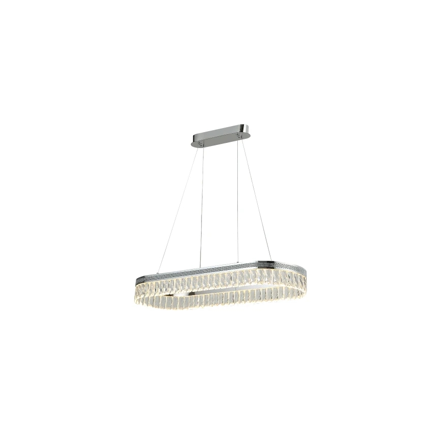 LED dimmelhető kristálycsillár kábelen THALIA LED/50W/230V 3000-6000K + távirányító